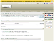 Tablet Screenshot of ca.theaerospacejob.com